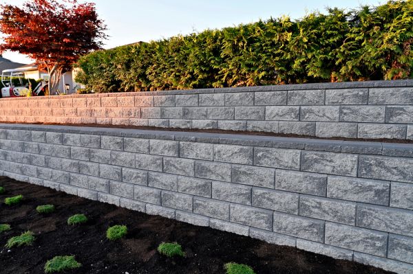 Concrete Retaining Wall Installation in Waco
