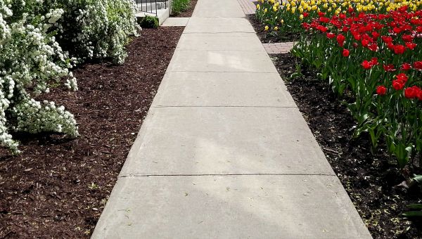 Cement Sidewalk Installation in Waco