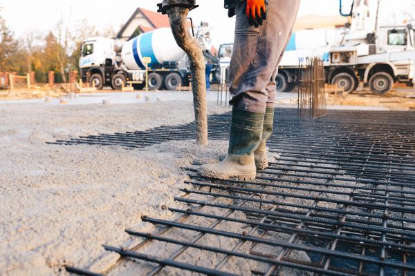 Poured Foundation Installation in Waco