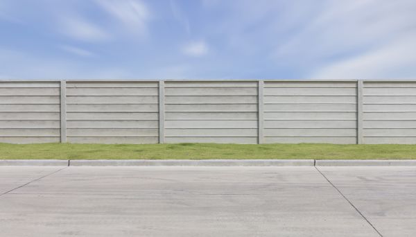 Concrete Fence Installation in Waco