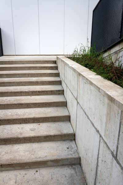 Cement Stair Installation in Waco