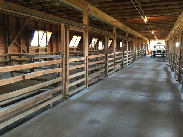 Barn Slab Construction in Waco