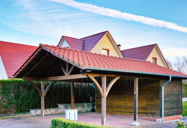 Carport Base Construction in Waco