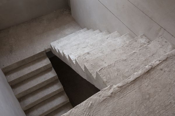 Cement Staircase Construction in Waco