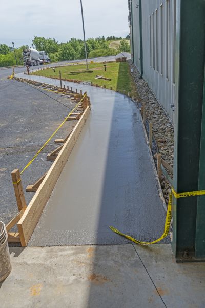 Concrete Sidewalk Paving in Waco