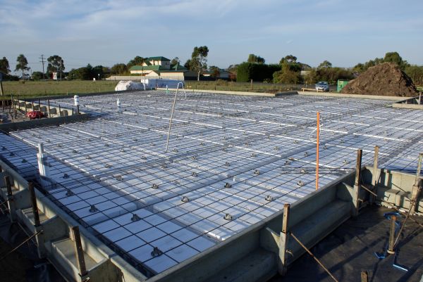 Barn Pad Construction in Waco