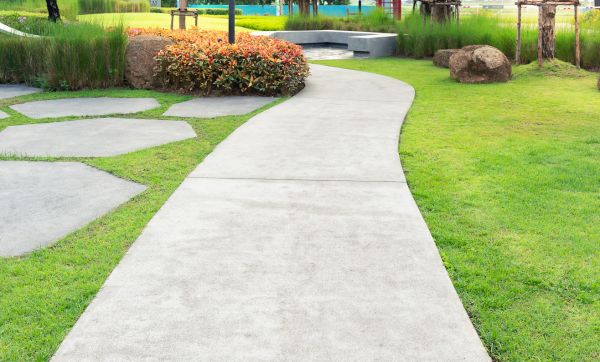 Concrete Sidewalk Installation in Waco